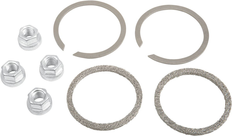 James Exhaust Gasket & Mount Kit (With Stock 84-90 Style Gaskets): Wire/Graphite Gaskets & Flange Nuts For 1984-2025 B.T, 1986-2022 XL, 2008-2012 1987-2010 Buell XB Models #JGI-65324-83-KW2