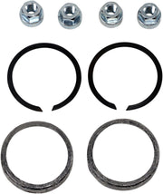 James Exhaust Gasket & Mount Kit (With Stock 91-11 Style Gaskets) With Wire/Graphite Gaskets: With Flange Nuts For 1984-2025 B.T, 1986-2022 XL, 2008-2012 1987-2010 Buell XB Models #JGI-65324-83-KWG2