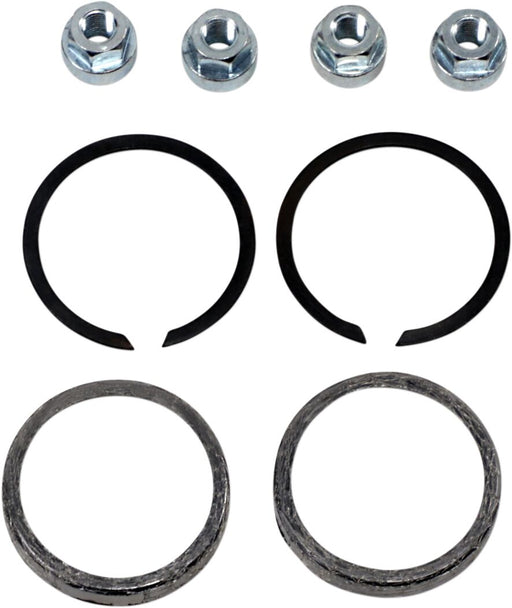 James Exhaust Gasket & Mount Kit (With Stock 91-11 Style Gaskets) With Wire/Graphite Gaskets: With Flange Nuts For 1984-2025 B.T, 1986-2022 XL, 2008-2012 1987-2010 Buell XB Models