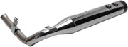 S&S Cycle Chrome Shadow Muffler Kit for 1995-2008 Harley-Davidson Touring Models