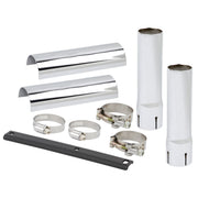 Exhaust Extensions Kit Chrome #60-120