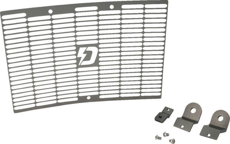 Dynojet-Harley Radiator Guard for 2021-2022 Harley-Davidson RA 1250 Anodised Grey 6061 Aluminium #61300104
