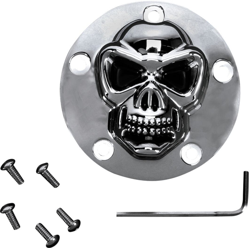 Drag Specialties 3-D Skull Points Cover #30-0181-BC-222