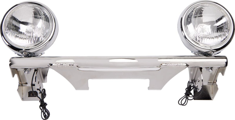 Cobra Lightbar with Spotlight Light Bar Straight Bar Front Bullet Spotlight