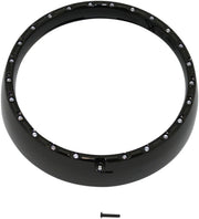 Custom Dynamics Gloss Black 7 in. LED Halo Headlight Trim Ring for 2006-2013 Harley-Davidson Touring and 2009-2013 Harley-Davidson Trike Motorcycles