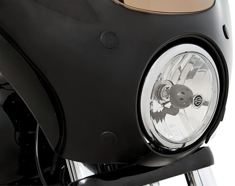 Memphis Shades Headlight Extension Block for 2006-2017 Harley-Davidson Dyna and 2013-2017 Harley-Davidson Softail Motorcycles #MEB9883