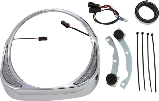 Fang® Headlight Bezels Classic,
Touring