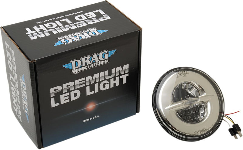 Drag Specialties 7" Reflector Style LED Headlamp