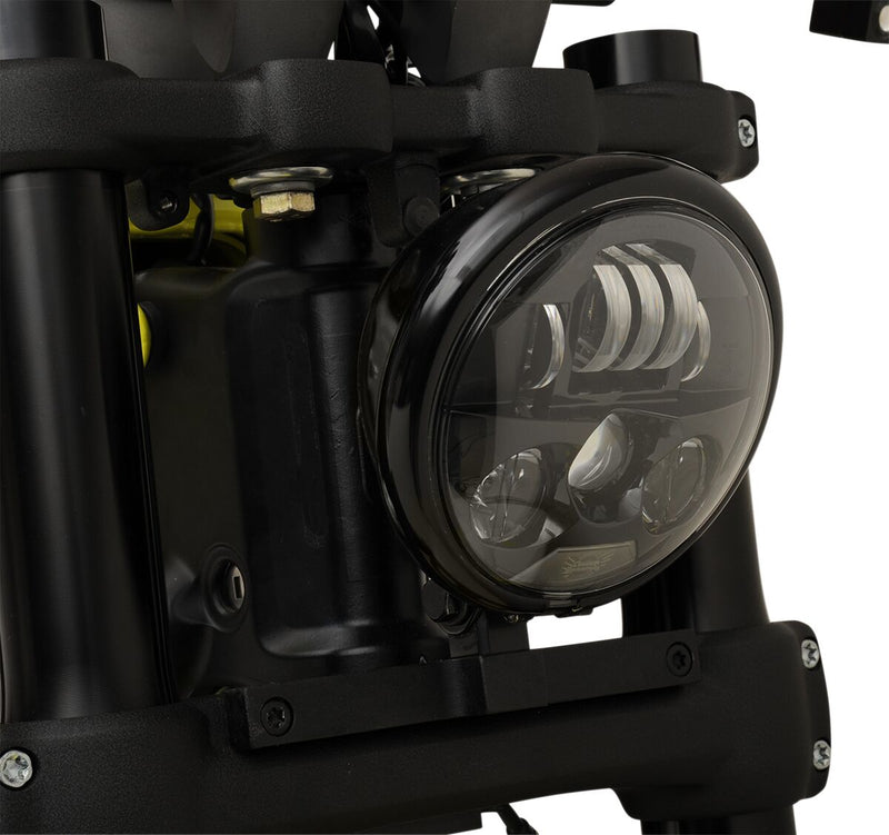 Custom Dynamics True Black 5.75 in. ProBeam LED Headlight for Various Harley-Davidson Motorcycles (See Fitment List)