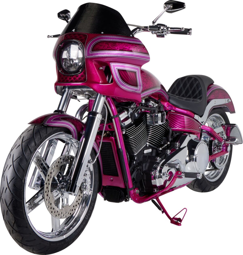 Custom Dynamics Chrome 5.75 in. ProBeam LED Headlight for Various Harley-Davidson Motorcycles (See Fitment List)