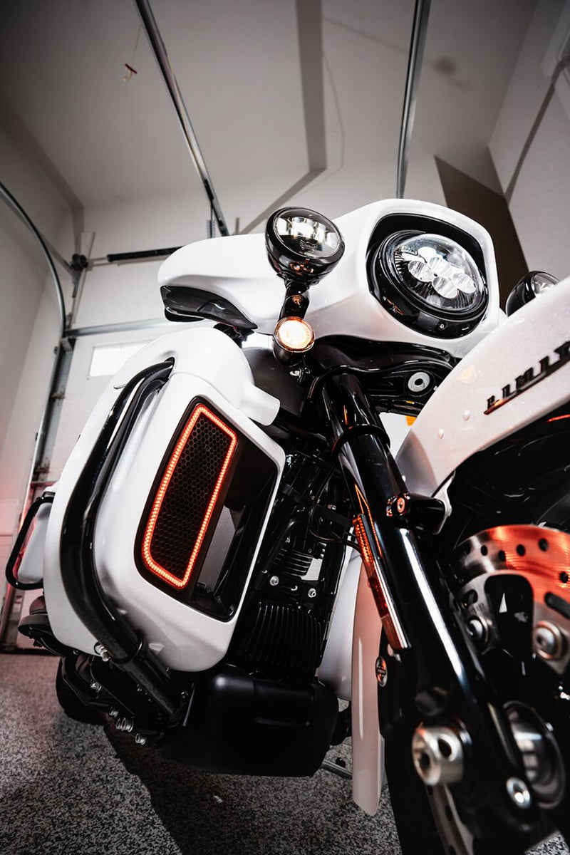 Custom Dynamics Black 4.5 in. ProBeam LED Passing Lamps