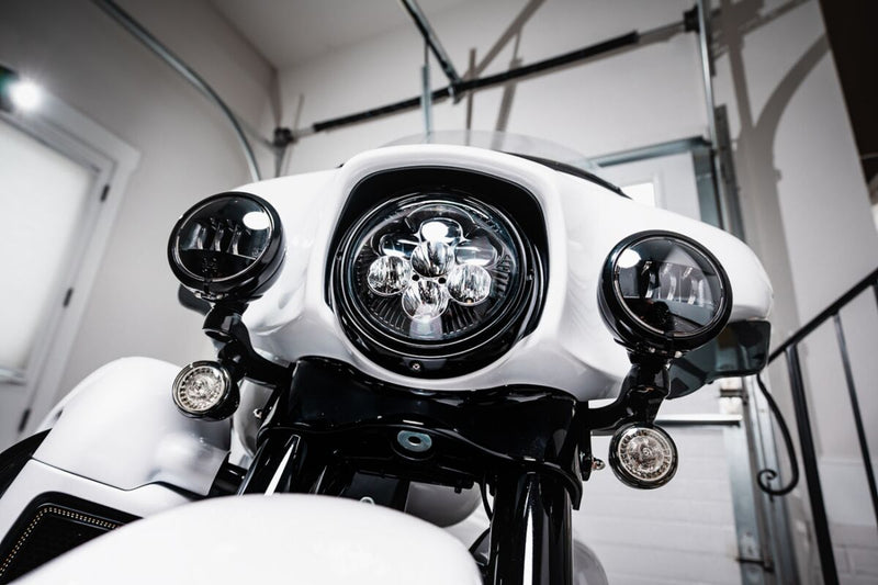 Custom Dynamics Black 4.5 in. ProBeam LED Passing Lamps