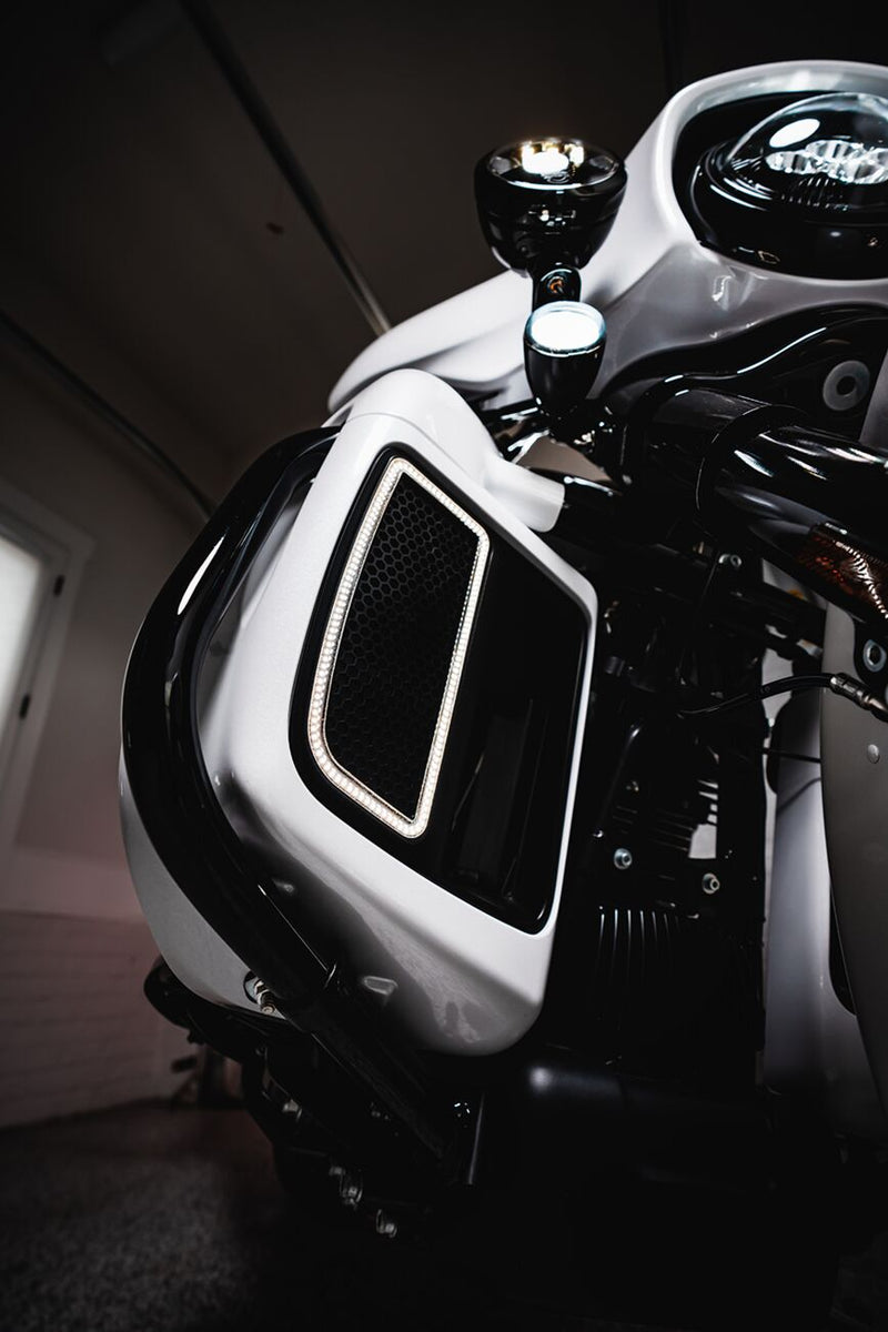 Custom Dynamics Black 4.5 in. ProBeam LED Passing Lamps