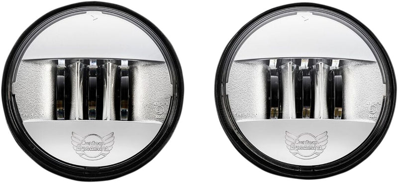 Custom Dynamics Chrome 4.5 in. ProBeam LED Passing Lamps