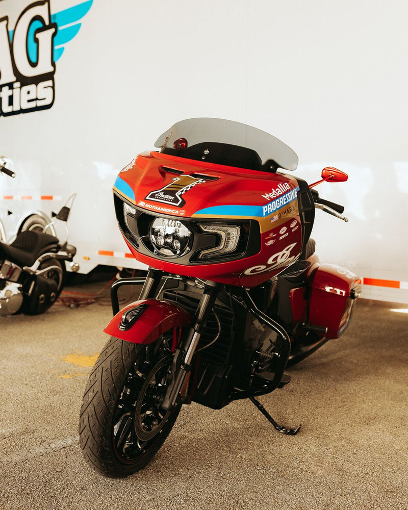 Custom Dynamics Black 7 in. ProBeam LED Headlamp for Select Indian Motorcycles