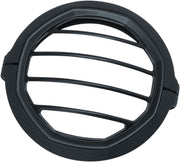 Kuryakyn Dillinger Headlight Trim Ring For Harley-Davidson Models With 5-3/4 Inch Headlights In Satin Black