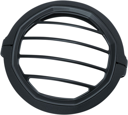 Kuryakyn Dillinger Headlight Trim Ring For Harley-Davidson Models With 5-3/4 Inch Headlights In Satin Black