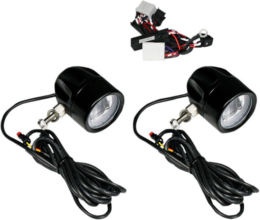 Custom Dynamics Probeam LED Halo Fog Lights for Various Harley-Davidson Motorcycles (See Fitment List)