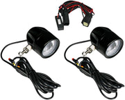 Custom Dynamics Black LED Halo Fog Light for 2010-2013 Harley-Davidson Touring Motorcycles