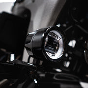 Custom Dynamics Black LED Halo Fog Light for 2010-2013 Harley-Davidson Touring Motorcycles