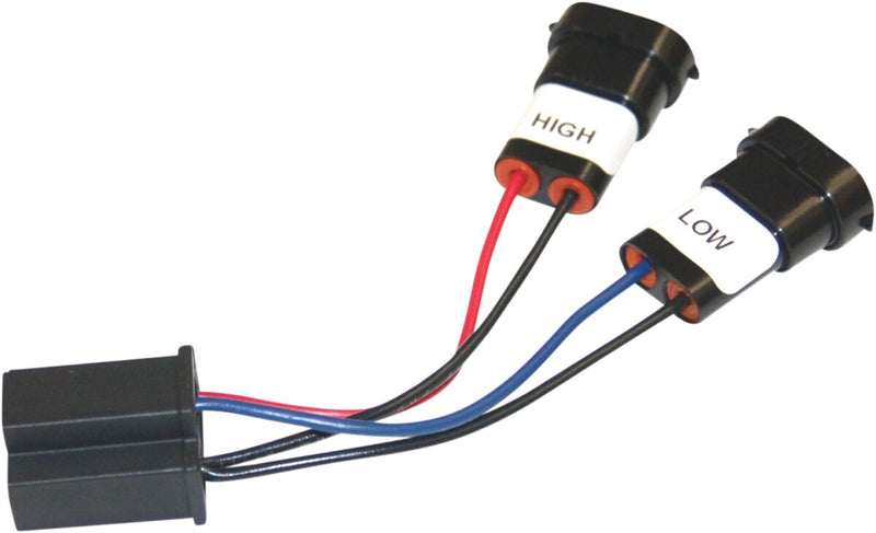 NAMZ Custom Cycle Products H4 LED Headlight Adaptor for 2014-2025 Harley-Davidson Touring Models