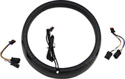 Custom Dynamics Black ProBeam Headlamp Trim Ring Standard Turn Signal for 2010-2025 Harley-Davidson Touring and 2014-2021 Harley-Davidson Trike Motorcycles