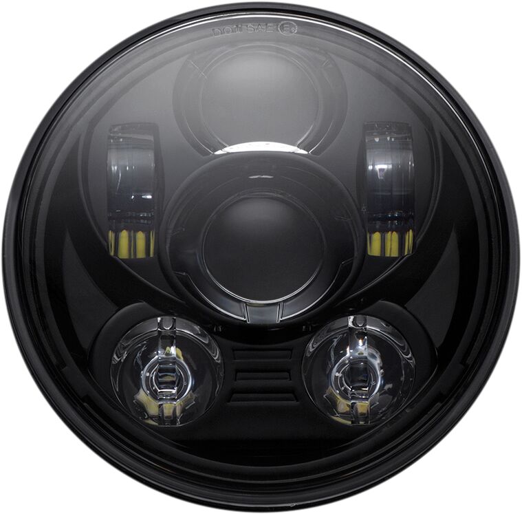 Custom Dynamics Black 5.75 in. LED ProBeam Headlamp for Various Harley-Davidson Motorcycles (See Fitment List)