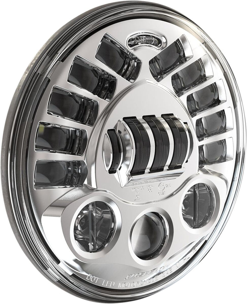 Custom Dynamics Chrome 5.75 in. ProBeam Adaptive Headlamps for Various Harley-Davidson Motorcycles (See Fitment List)