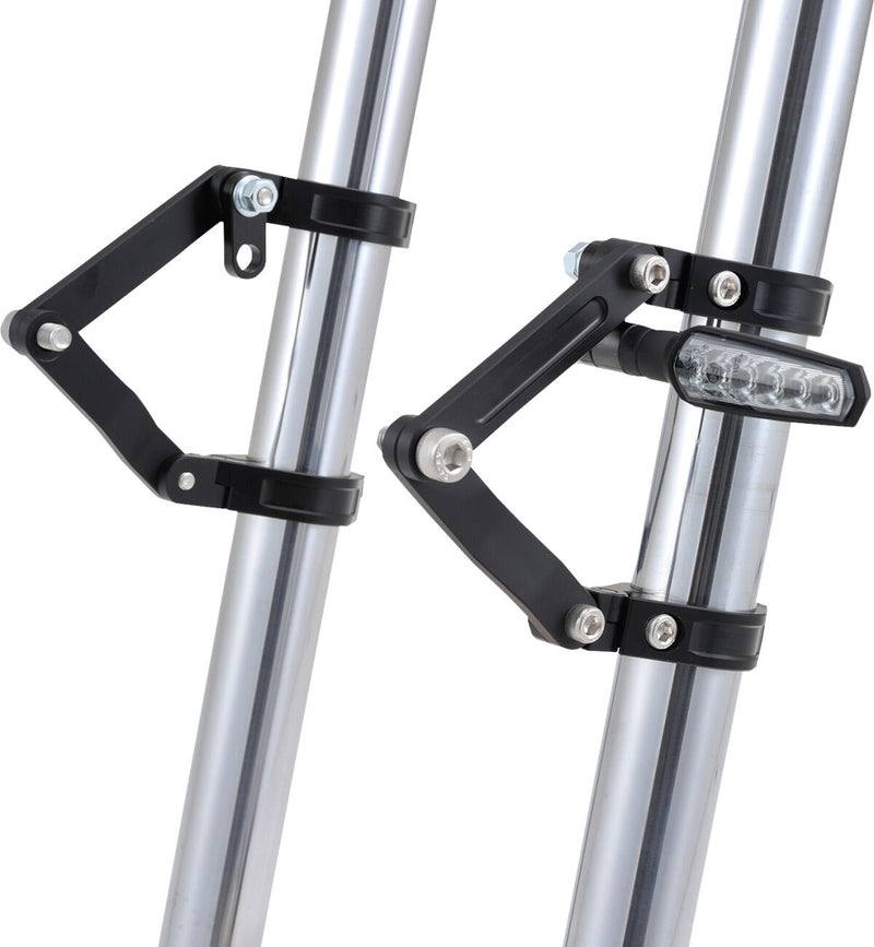 Daytona Headlight Bracket Set Dual Fork Pair