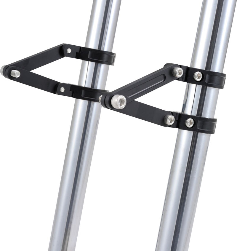 Daytona Headlight Bracket Set Dual Fork Pair
