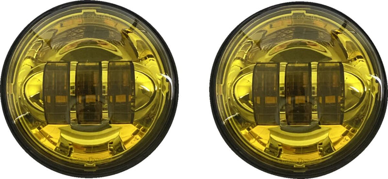 Custom Dynamics 4 1/2 in. Passing Lamps for Various Harley-Davidson Motorcycles (See Fitment List)