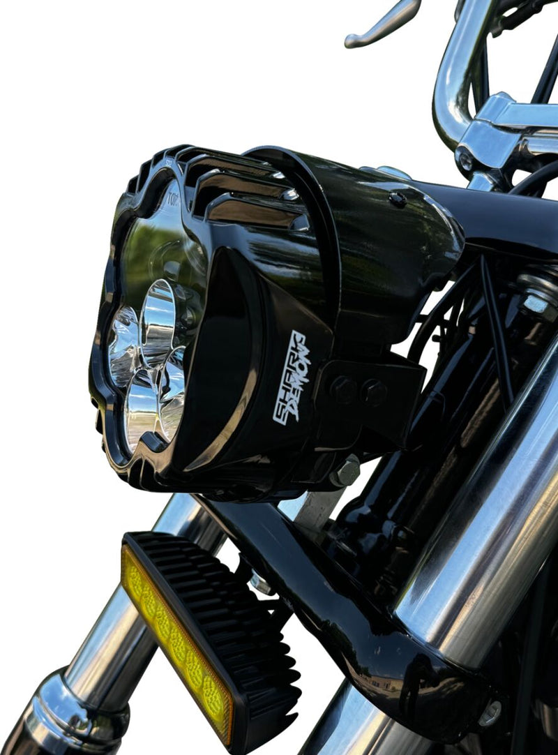 Shark Demon® Performance LED Pedestal Mount Headlight #SD2-PM-W