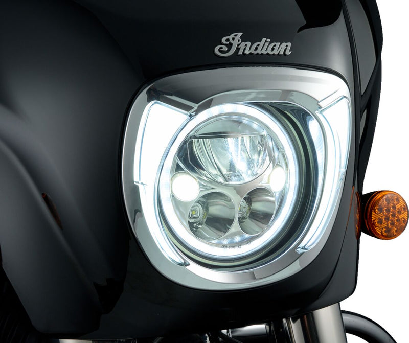 Ciro Headlight Bezel for 2019-2026 INDIAN CHIEFTAIN Kit