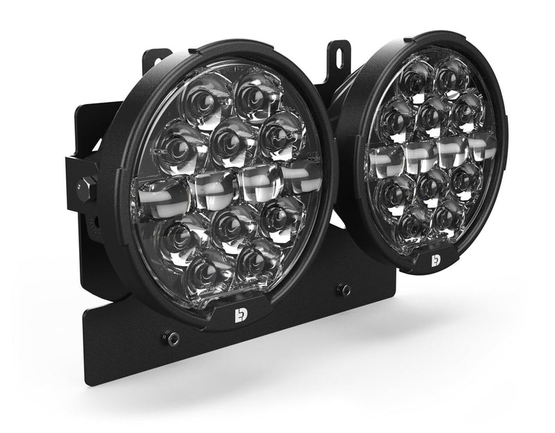 Denali D14 Destroyer LED Headlight Upgrade Kit - Harley-Davidson Road Glide for 2015-2023 Harley-Davidson Custom Replacement Front Driving Light Fl...