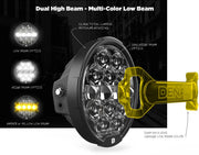 Denali D14 Destroyer LED Headlight Upgrade Kit - Harley-Davidson Road Glide for 2015-2023 Harley-Davidson Custom Replacement Front Driving Light Fl...