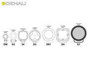 Denali D7 LED Light Pod with DataDim Driving Light Each