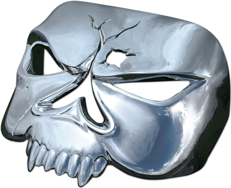 Kuryakyn Zombie Taillight Cover In Chrome For Harley-Davidson 1973-2023 Motorcycles With Conventional Fender Mounted Taillights #KUR9009