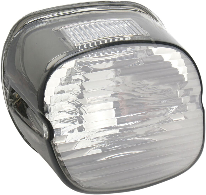 Drag Specialties Laydown Taillight Lens with Top Tag Window #12-0417M