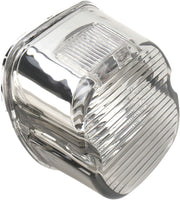 Drag Specialties Laydown Taillight Lens with Top Tag Window #12-0416M