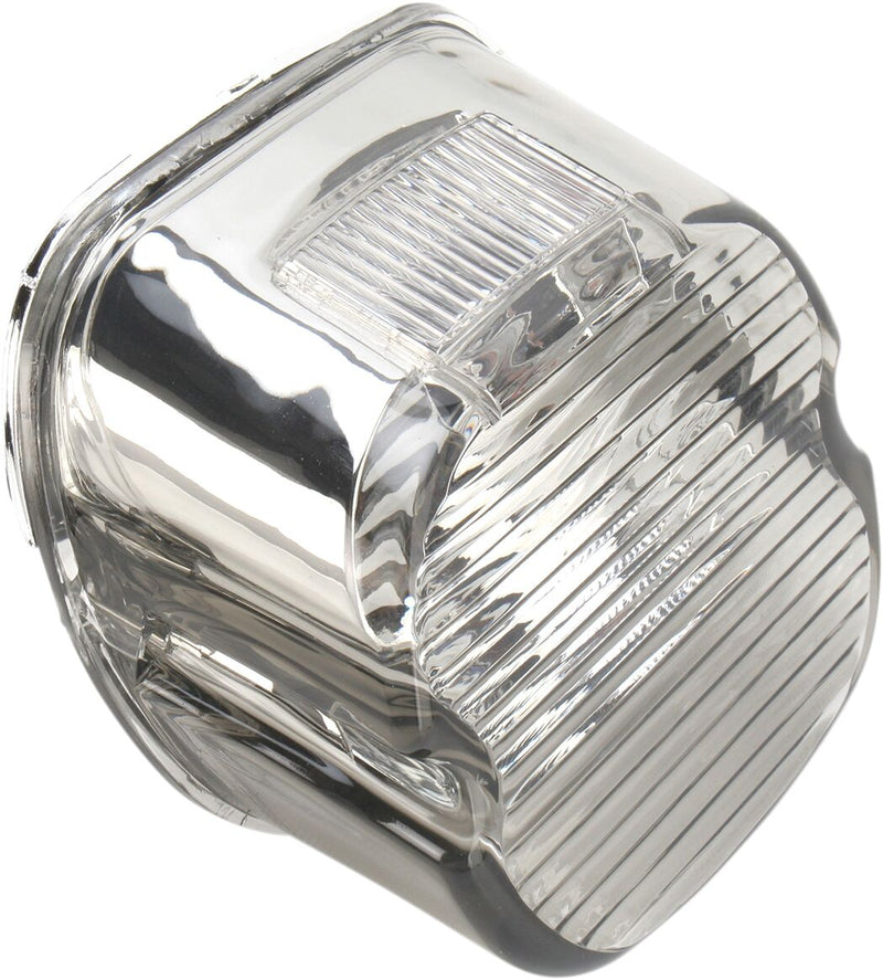 Drag Specialties Laydown Taillight Lens with Top Tag Window #12-0416M