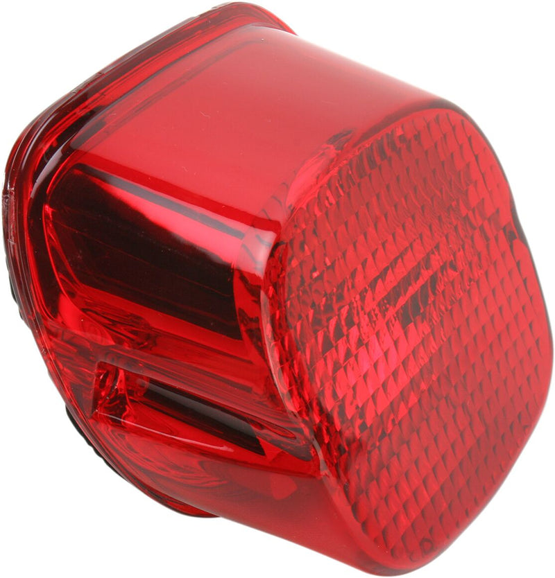 Drag Specialties Laydown Taillight Lens with Bottom Tag Lens #12-0411D