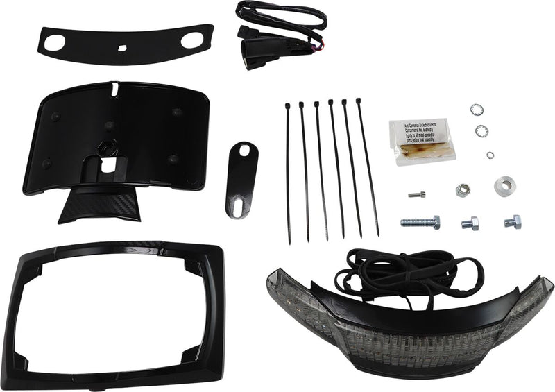 Latitude Taillight and Licence Plate Mount Touring