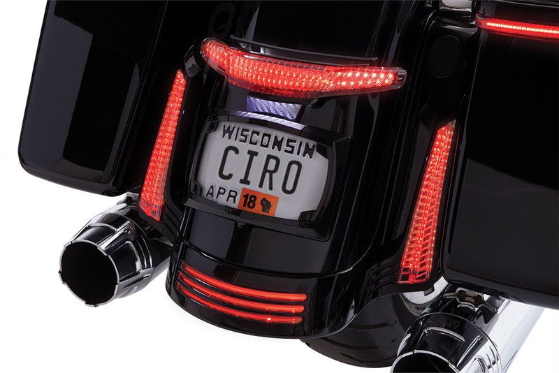 Latitude Taillight and Licence Plate Mount Touring