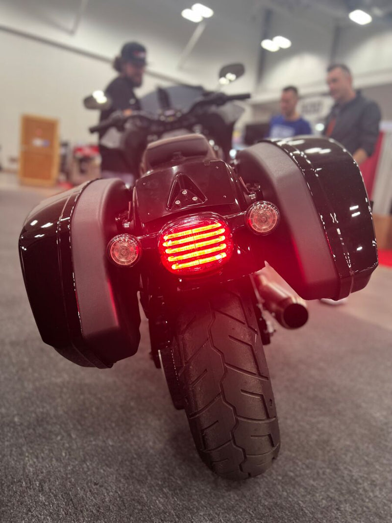 Custom Dynamics ProBeam LED Laydown Low-Profile Taillight w/Smoke Lens for Various Harley-Davidson Motorcycles (See Fitment List)