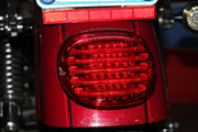 Custom Dynamics ProBeam LED Laydown Low-Profile Taillight w/Red Lens for Various Harley-Davidson Motorcycles (See Fitment List)