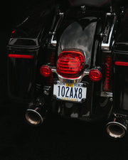 Custom Dynamics ProBeam LED Laydown Low-Profile Taillight w/Red Lens for Various Harley-Davidson Motorcycles (See Fitment List)