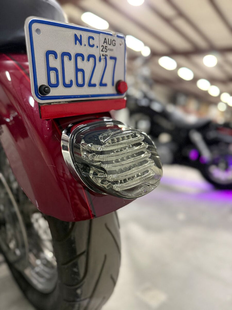 Custom Dynamics ProBeam LED Laydown Low-Profile Taillight w/Smoke Lens for Various Harley-Davidson Motorcycles (See Fitment List)