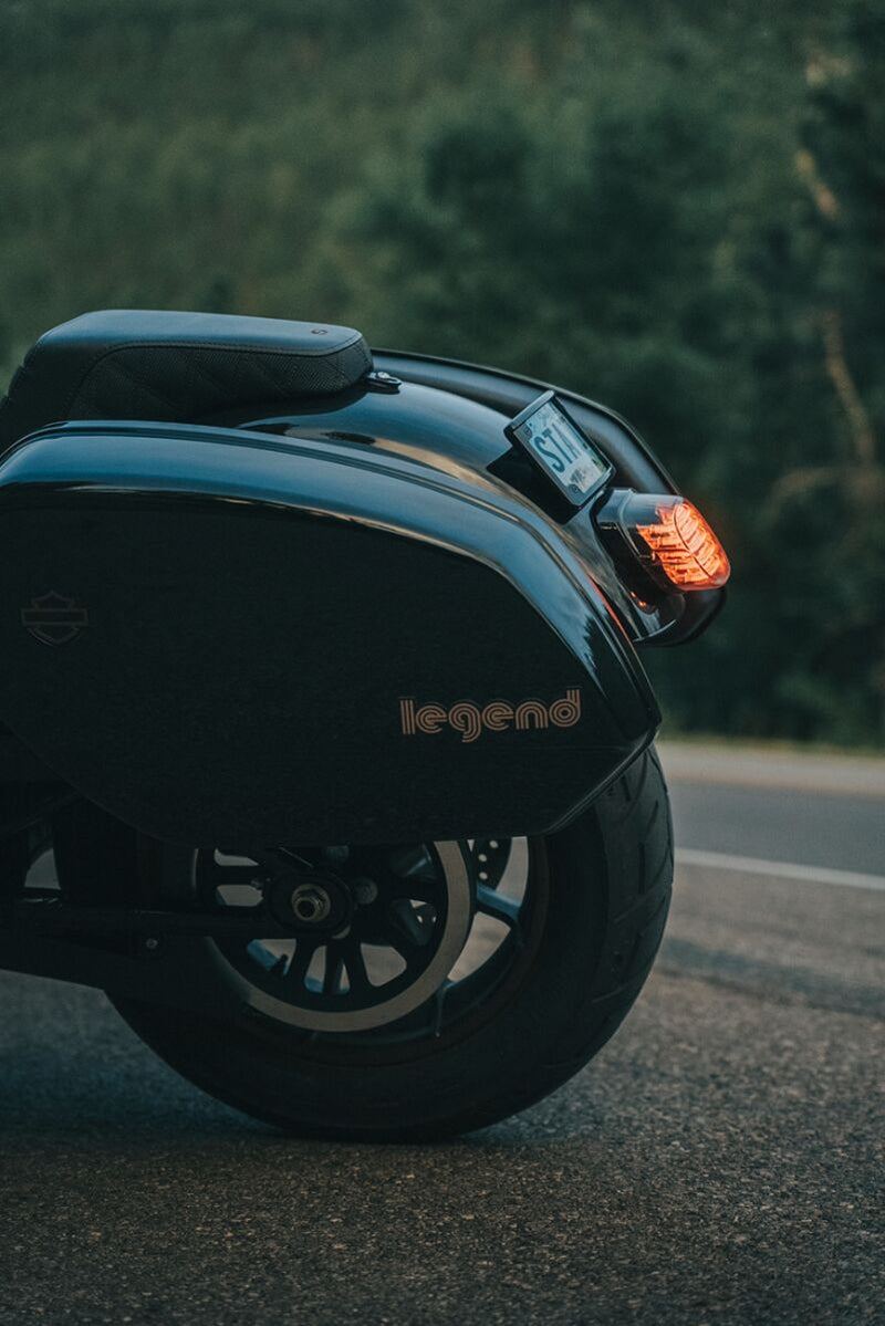 Custom Dynamics ProBeam LED Laydown Low-Profile Taillight w/Smoke Lens for Various Harley-Davidson Motorcycles (See Fitment List)
