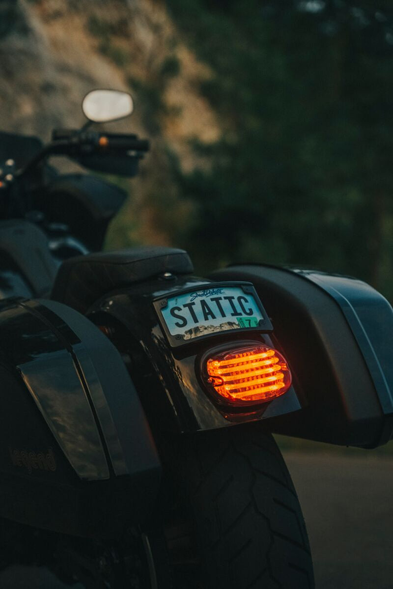 Custom Dynamics ProBeam LED Laydown Low-Profile Taillight w/Smoke Lens for Various Harley-Davidson Motorcycles (See Fitment List)