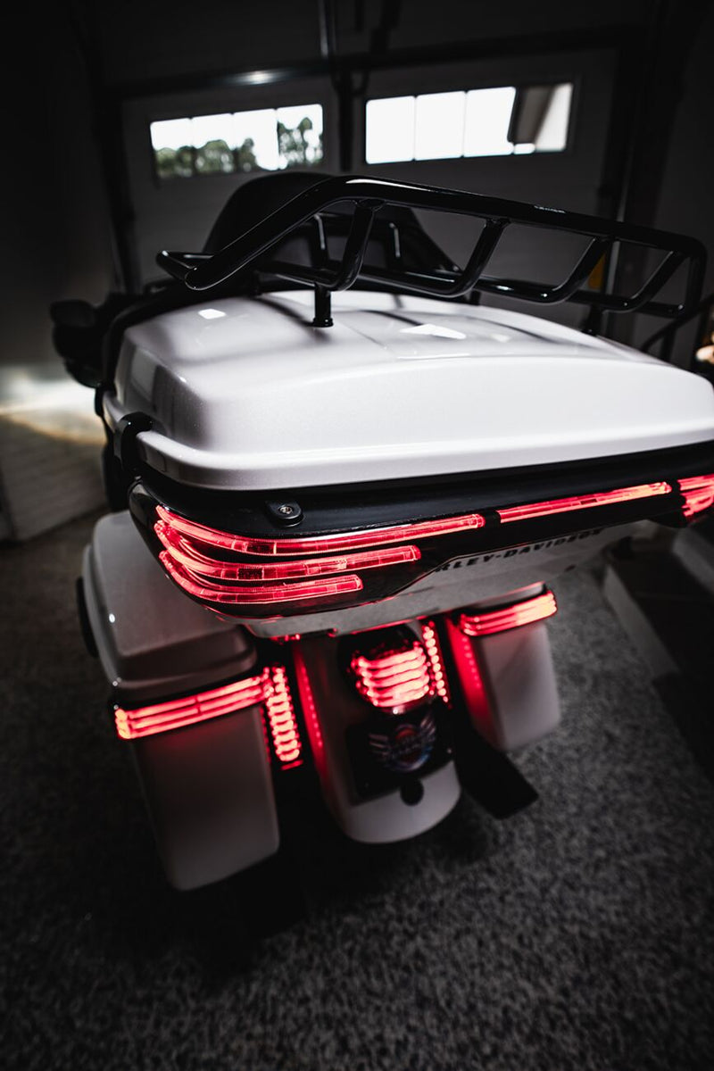 Custom Dynamics ProBeam LED Laydown Low-Profile Taillight w/Smoke Lens for Various Harley-Davidson Motorcycles (See Fitment List)